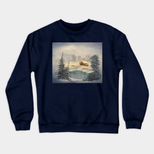 Frozen Beauty in Vignette Crewneck Sweatshirt